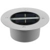 Solar LED Disk Lights IP44 Water-Resistant Light Sensor Lawn Light Auto On/Off Light Built in for Garden Yard Deck Path