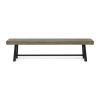 ACACIA WOOD BENCH GRAY