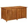 Patio Storage Box 59.1"x31.5"x29.5" Solid Acacia Wood