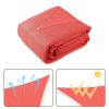 20'x16' Rectangle Sun Shade Sail/ Watermalon Red