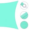 13'x10' Rectangle Sun Shade Sail/ Turquoise