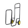 Heavy-Duty Firewood Rack Log Cart Carrier, Rolling Steel