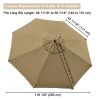 10FT Umbrella Cover Replacement