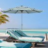 10FT Tiers Umbrella Cover Replacement/Stripe