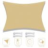 13'x19' Rectangle Sun Shade Sail/beige
