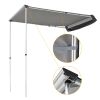 4.6x6.4 Ft Car Side Awning/Grey