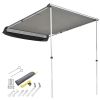 4.6x6.4 Ft Car Side Awning/Grey
