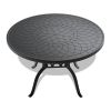(Cushions In Random Colors)5-Piece Set Of Cast Aluminum Patio Furniture With Cushions