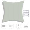 16x16ft Rectangle Sun Shade Sail/Grey