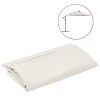 Replacement Fabric for Cantilever Umbrella Sand White 137.8"