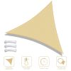 20'x20'x20' Triangle Sun Shade Sail/Beige