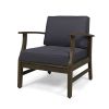 PERLA CLUB CHAIRS SET OF 2, DARK GREY