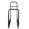 Heavy-Duty Firewood Rack Log Cart Carrier, Rolling Steel