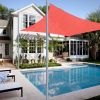 13'x10' Rectangle Sun Shade Sail/ Watermalon Red