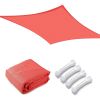 20'x16' Rectangle Sun Shade Sail/ Watermalon Red