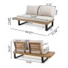 SEBASTIAN 4-PIECE SOFA SET, BEIGE