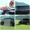 4.6x6.4 Ft Car Side Awning/Grey