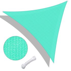 25' x 25' x 25' Triangle Sun Shade Sail/ Turquoise (Warehouse: LA01)