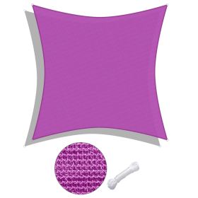 20' x 20' Sqaure Sun Shade Sail/ Red Purple (Warehouse: LA01)