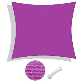 22'x23' Rectangle Sun Shade Sail/ Red Purple (Warehouse: LA01)