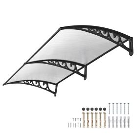 200x100 5mm PC Hollow Sheet Awning (Color: as Pic)