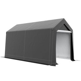 Outsunny 7' x 12' Garden Storage Tent, Heavy Duty Outdoor Shed (Color: as Pic)