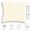 22'x23' Rectangle Sun Shade Sail/ Rice White