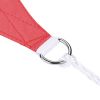 3x4m Rectangle Sun Shade Sail/Red