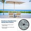 Outdoor Lawn Backyard Patio Moving Umbrella Base