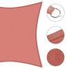 12'x12' Square Sun Shade Sail/Red