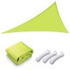 28' x 28' x 28' Triangle Sun Shade Sail/ Fruit Green