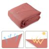 16'x16' Square Sun Shade Sail/Red