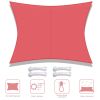 3x4m Rectangle Sun Shade Sail/Red